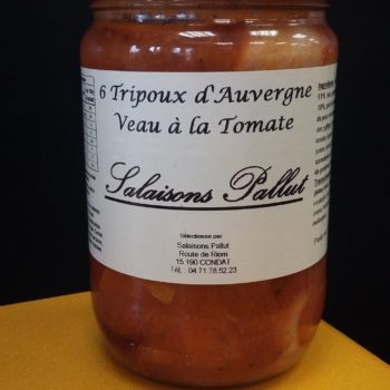 Tripoux veau tomate Salaisons Pallut