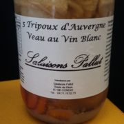 5 tripoux d'auvergne veau et vin blanc Salaisons Pallut