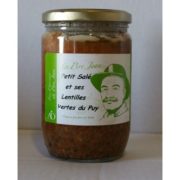 petit sale et ses lentilles vertes du puy Le père Jean