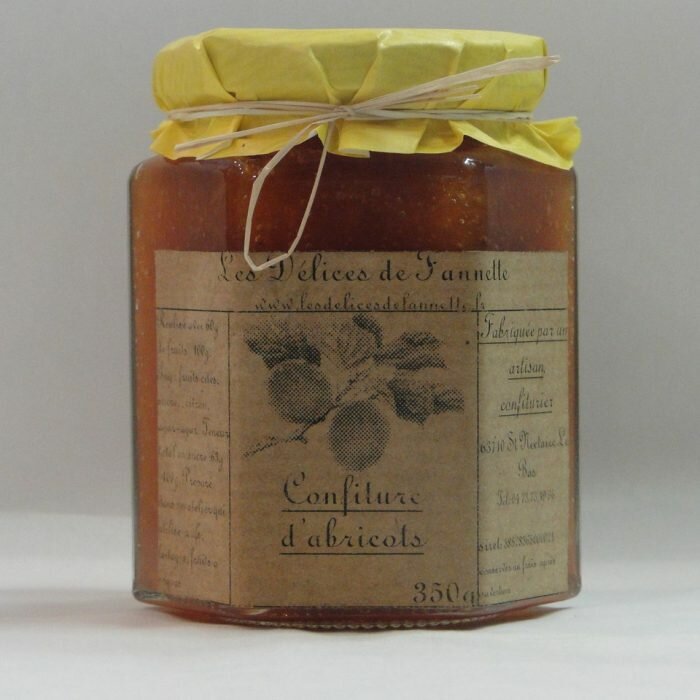 Confiture d'abricots Les délices de Fannette