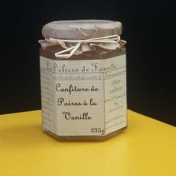Confiture de Poires à la Vanille