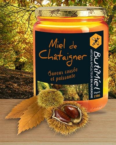 Miel de châtaignier Butimiel 1986