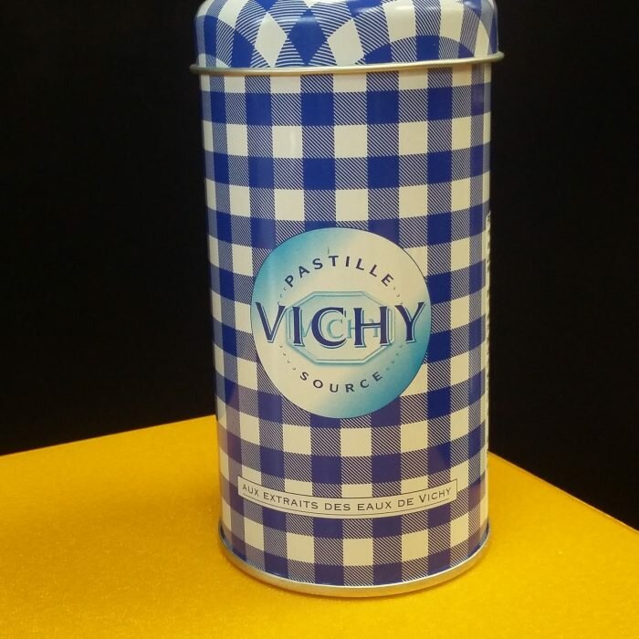 boîte vichy menthe