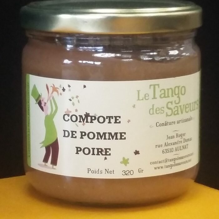 compote pomme poire le tango des saveurs