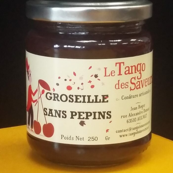 Confiture de Groseille Le Tango des Saveurs