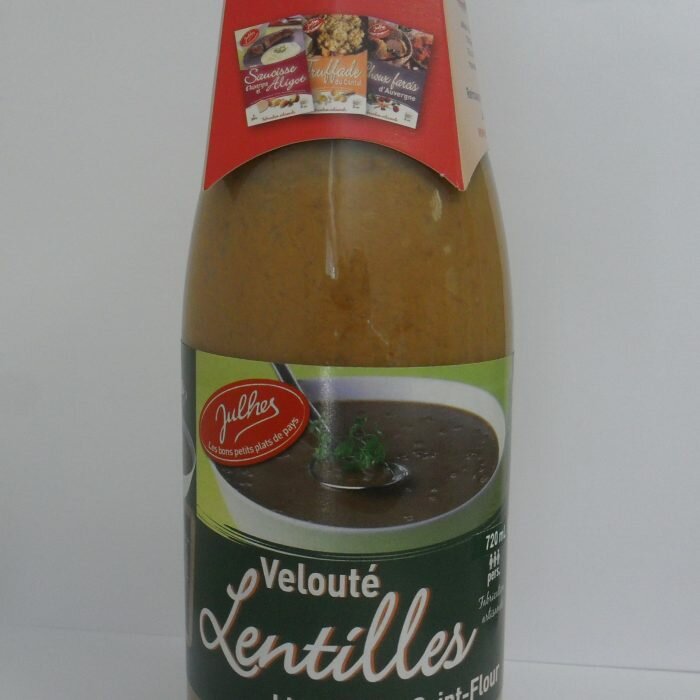 Velouté lentilles blondes de Saint-Flour Julhes